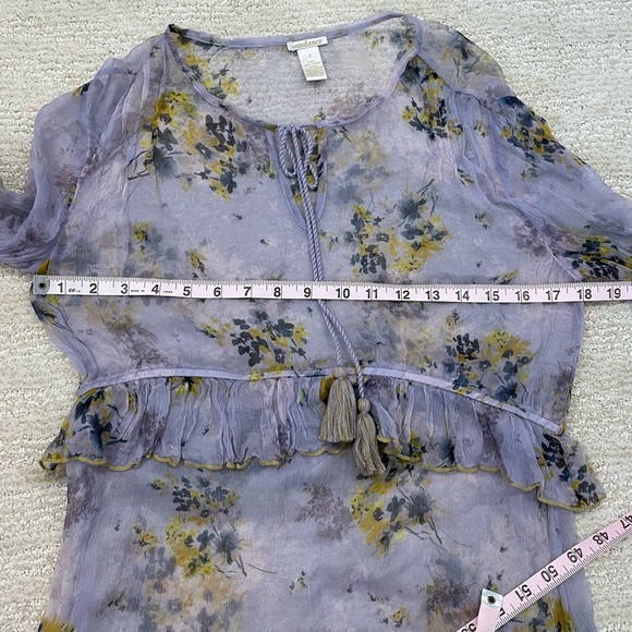 Sundance Natalie Flounce Dress S - Picture 10 of 11